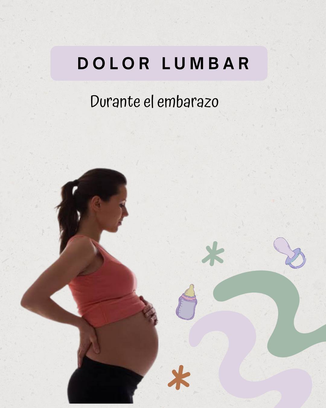 Dolor lumbar en embarazo